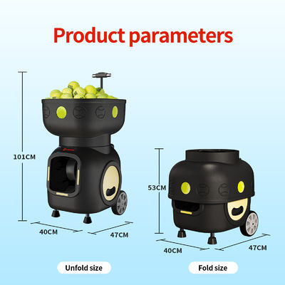 SIBOASI T5 APP Control كرة آلة التنس المصغرة للدرب