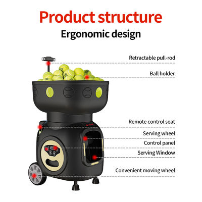 SIBOASI T5 APP Control كرة آلة التنس المصغرة للدرب