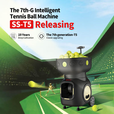 SIBOASI T5 APP Control كرة آلة التنس المصغرة للدرب