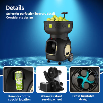 SIBOASI T5 APP Control كرة آلة التنس المصغرة للدرب