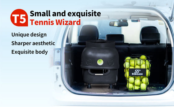 SIBOASI T5 APP Control كرة آلة التنس المصغرة للدرب