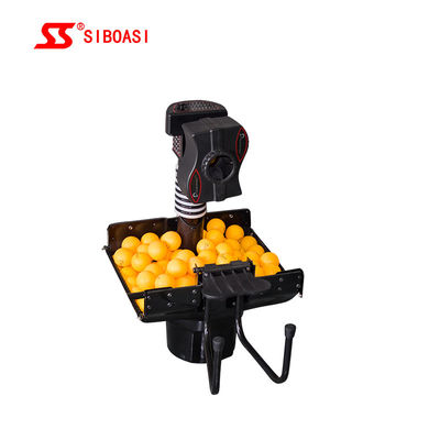 DC 12V التلقائي كرة تنس الطاولة قاذفة روبوت المدرب 80 كرات القدرات