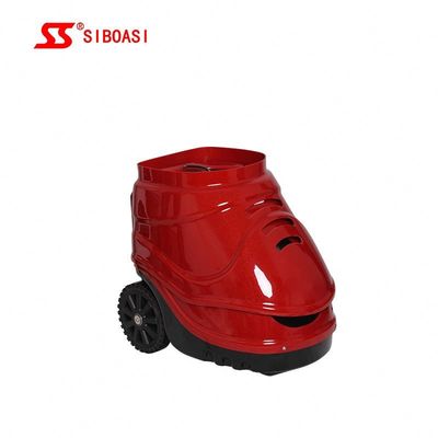 آلة كرة التنس S4015 تعمل بالتيار المتردد والبطارية ، كرة التنس