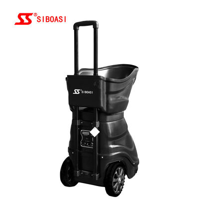 S4015 آلة ممارسة التنس ، داخل آلة تدريب تنس بطارية ليثيوم