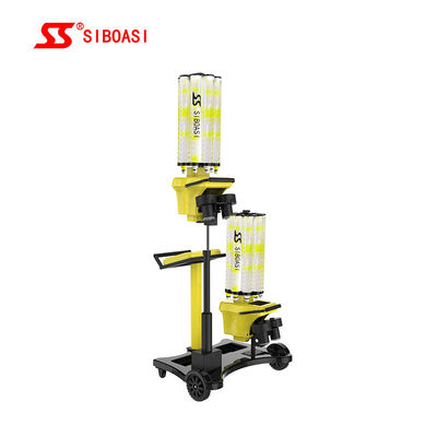 آلة إطلاق النار SIBOASI Shuttlecock التي تخدم الريشة ستبليس ضبط دقيق