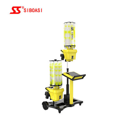 آلة إطلاق النار SIBOASI Shuttlecock التي تخدم الريشة ستبليس ضبط دقيق