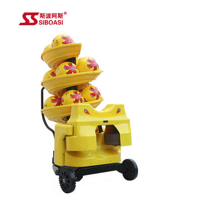 DC 12V كرة القدم آلة نصب ، بطارية الليثيوم كرة القدم آلة الرماية
